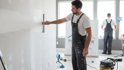 Professional drywall repair and wall restoration by painting contractors in Worcester, MA