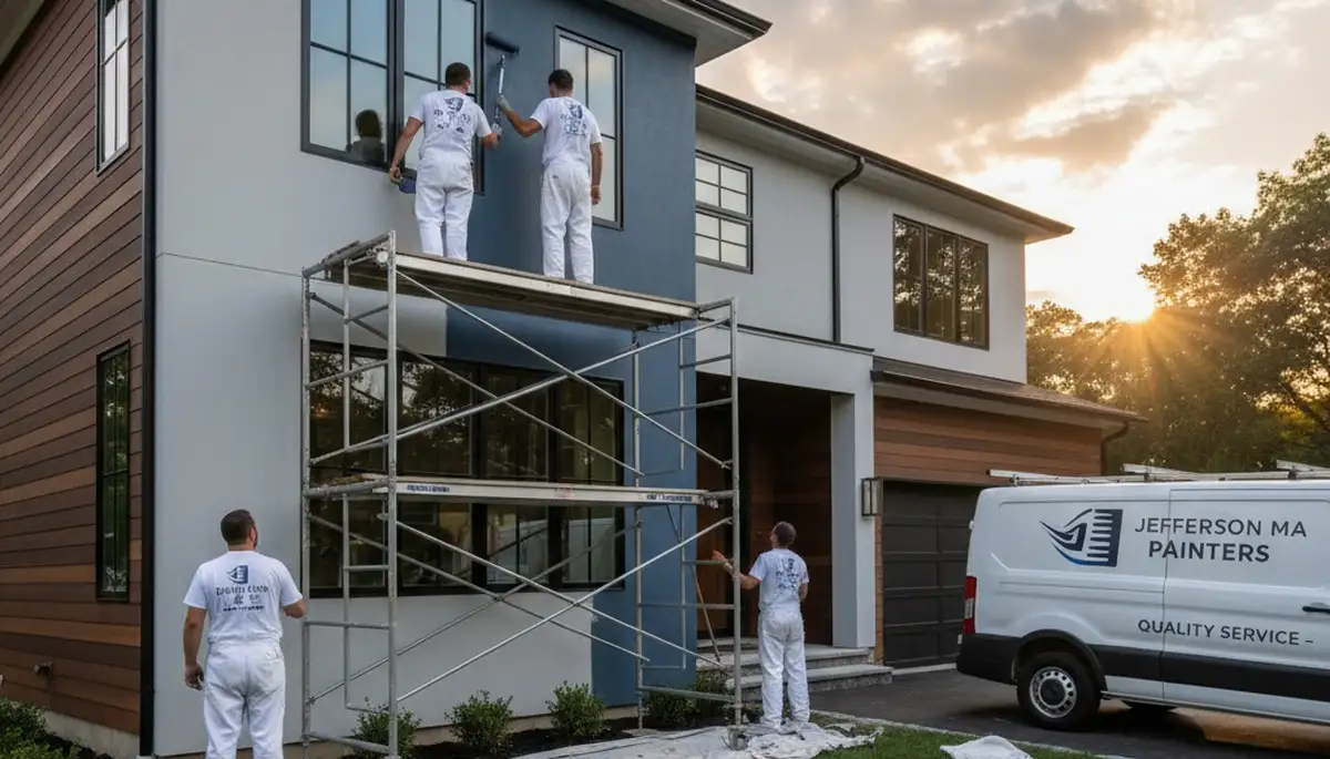 Professional house painters in Worcester MA providing expert home exterior painting services