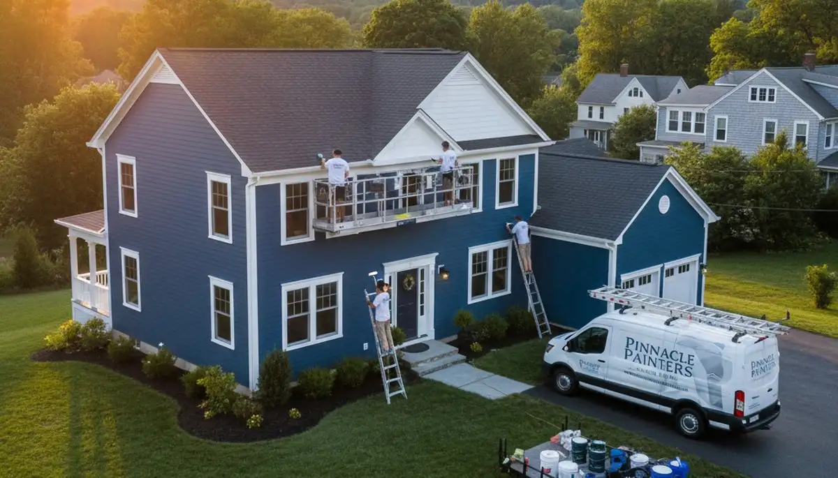 House painting contractor in Worcester, MA providing interior and exterior painting services