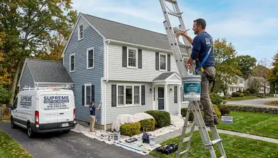 Professional house painting services in Worcester MA by local residential painting contractors