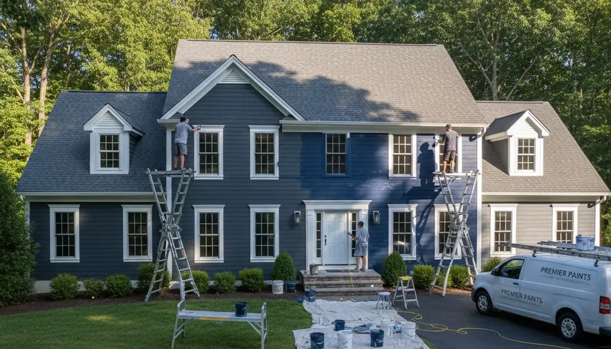 House painting contractors in Worcester, MA providing interior and exterior painting services